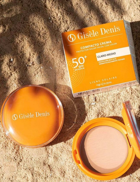 Creme Compacto Tom Claro SPF 50+ | Gisèle Denis