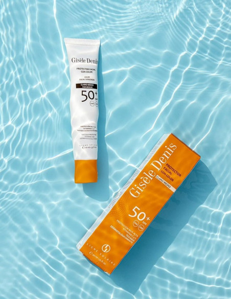 Protector facial con color SPF 50+ | Gisèle Denis