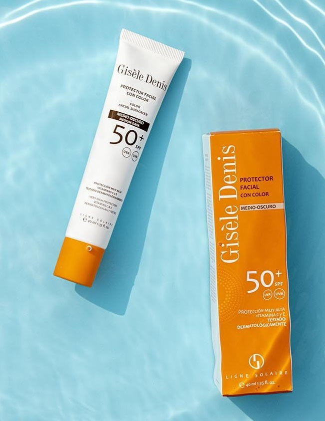 Gisèle Denis Protetor facial com cor SPF 50+ | Gisèle Denis