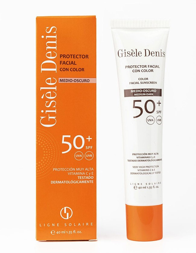 Gisèle Denis Leichte bis mittlere getönte Gesichtscreme SPF 50+ | Gisèle Denis