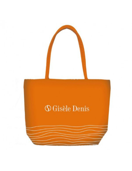 Gift orange beach bag