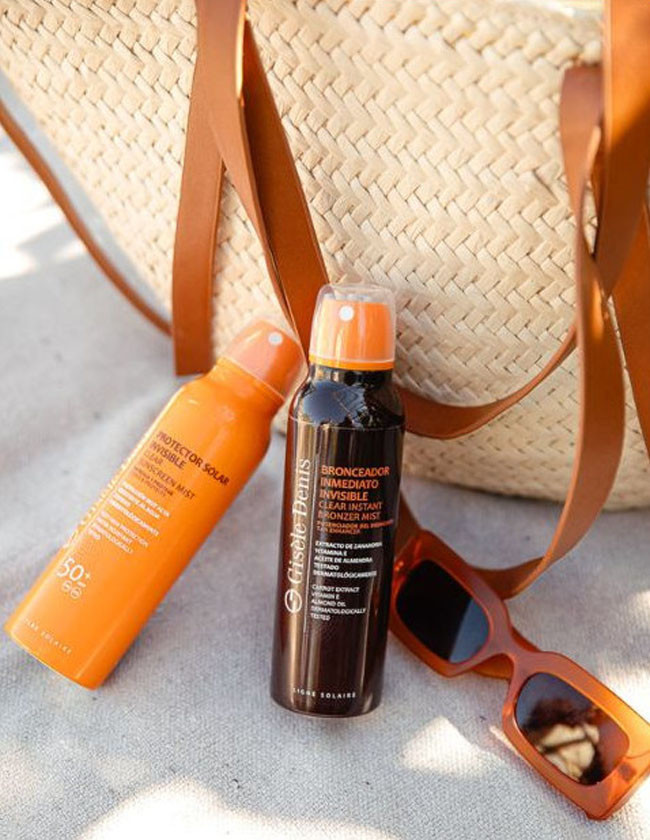 Unsichtbare Sonnenspray-Packung SPF 50+ | Gisèle Denis