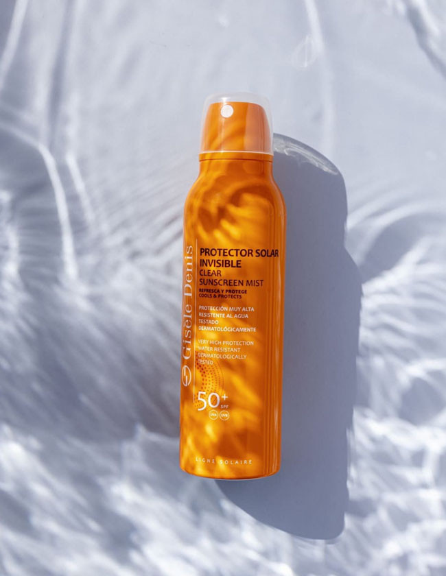 Invisible Sunscreen Spray SPF 50+ : Gisèle Denis