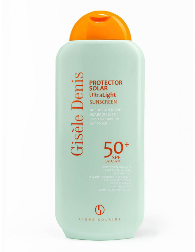 Crème solaire ultralégère SPF 50+ : Gisèle Denis