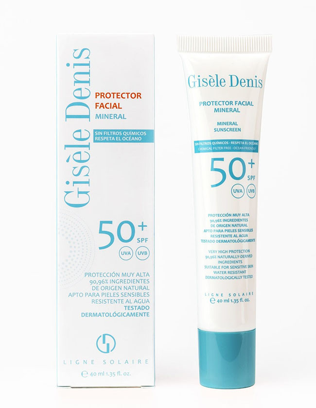 Protetor facial mineral SPF 50+ 40ml