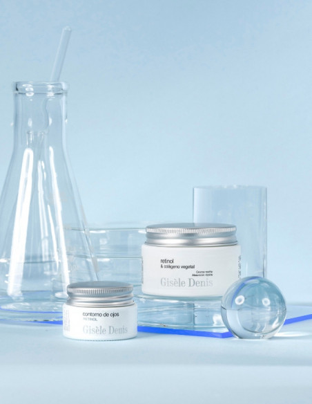 Rotina de Renovação Nocturna com Retinol - Creme Facial 50ml e Contorno de Olhos 15ml