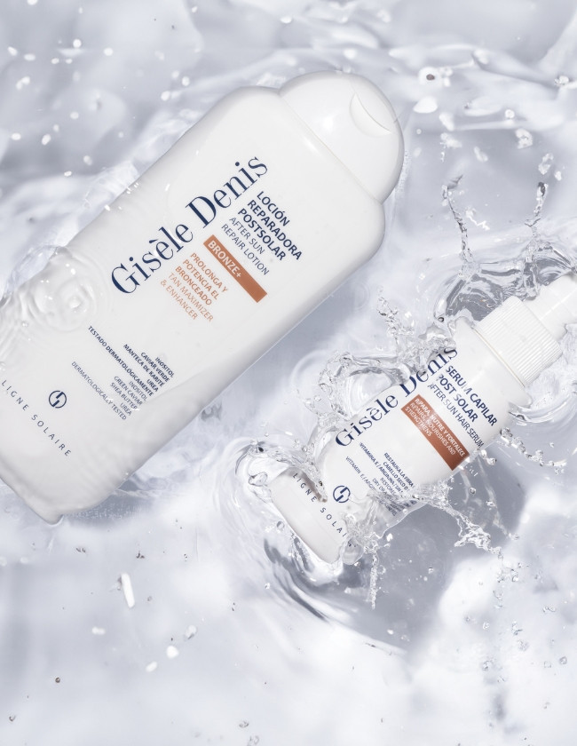 Lotion für die Zeit nach dem Sonnenbad : Gisèle Denis