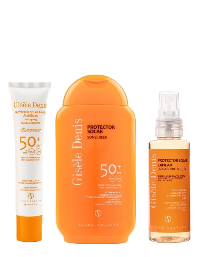 Hola Summer Sun Pack - Visage 40ml, Corps 200ml et Cheveux 100ml