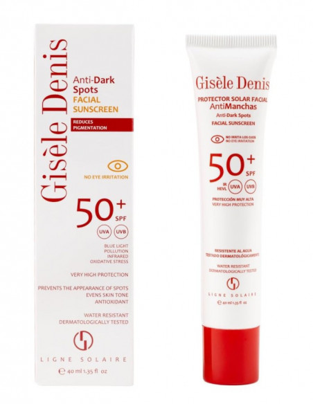 Protector Facial Anti-manchas SPF 50+  | Gisèle Denis
