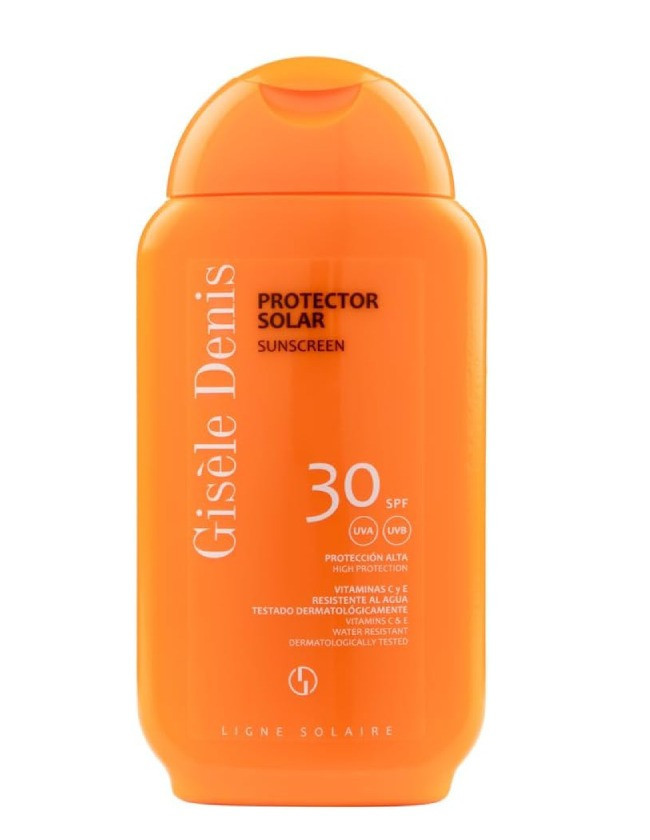 Protetor solar SPF 30 : Gisèle Denis