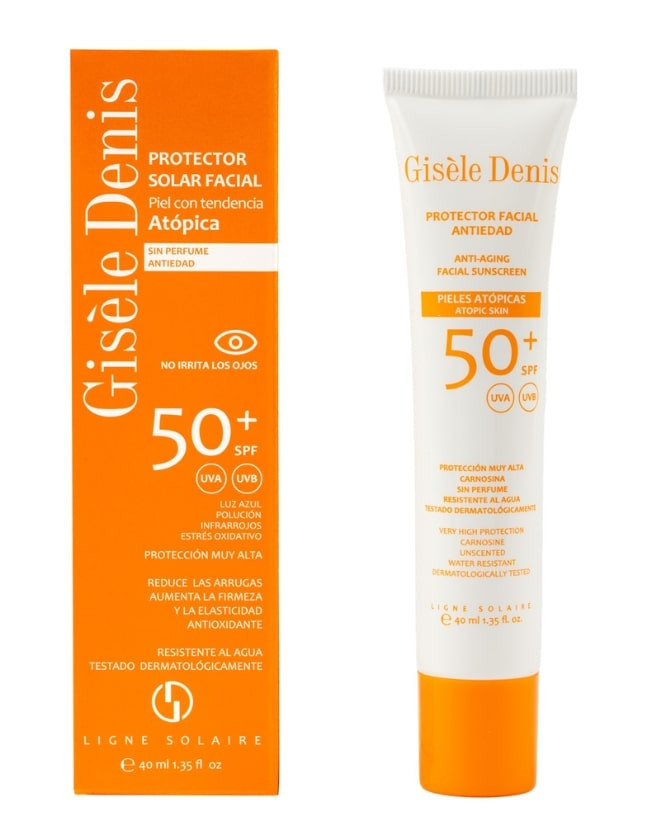 Protector facial antiedad pieles atópicas SPF 50+ | Gisèle Denis