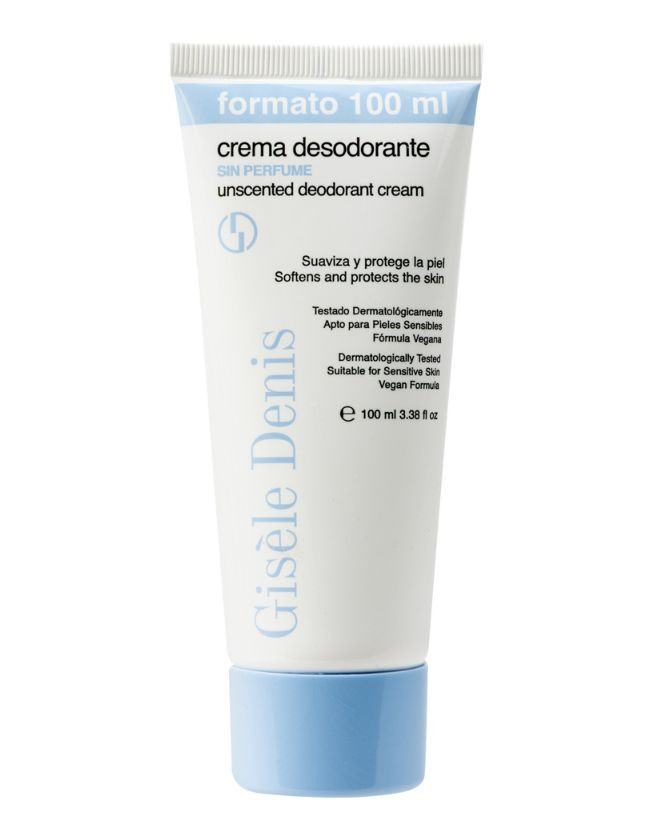Creme desodorizante sem perfume de tripla ação Gisèle Denis