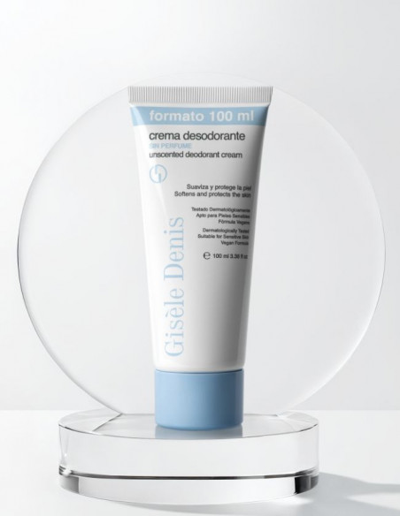 Creme desodorizante sem perfume de tripla ação Gisèle Denis
