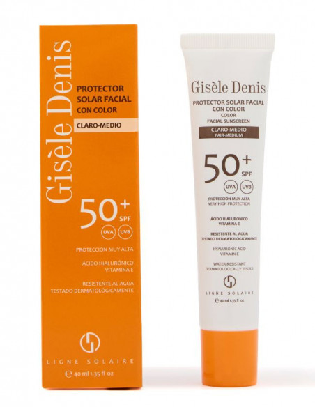 Protector facial con color SPF 50+ | Gisèle Denis