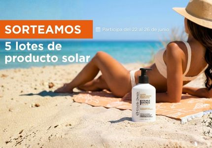 Bases Legales Sorteo - 5 Lotes de Productos Solares